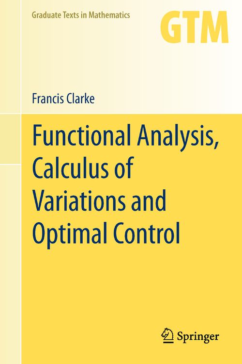 Produktbild: Functional Analysis, Calculus of Variations and Optimal Control