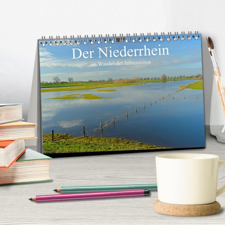 Produktbild: Der Niederrhein im Wandel der Jahreszeiten (Tischkalender 2026 DIN A5 quer), CALVENDO Monatskalender