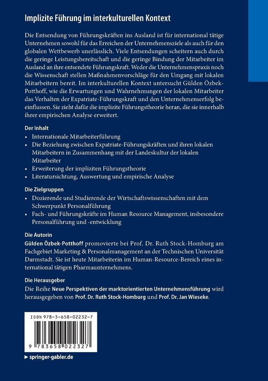 Produktbild: Implizite F&uuml;hrung im interkulturellen Kontext