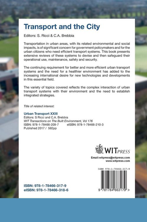 Produktbild: Transport and the City