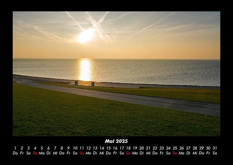 Produktbild: Sonnenunterg&auml;nge 2025 Fotokalender DIN A3