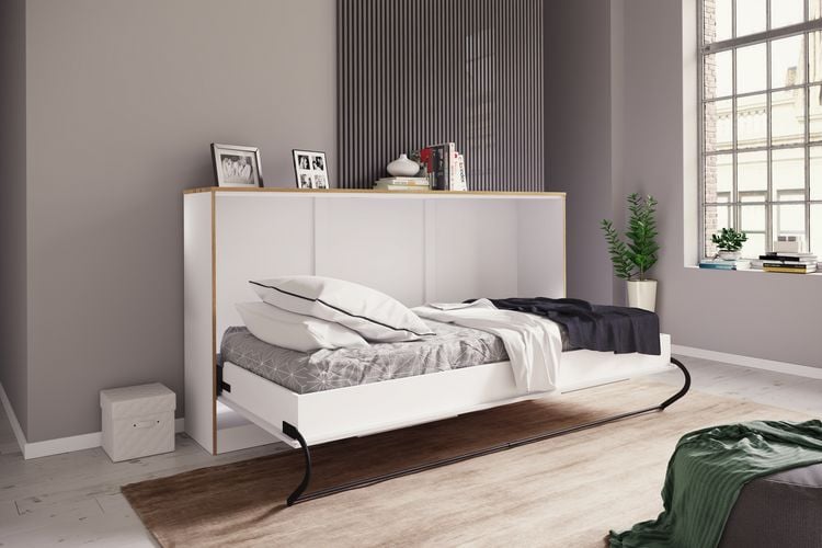 Produktbild: Schrankbett, Wandklappbett Lattenrost 90x200 cm