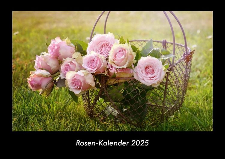 Produktbild: Rosen-Kalender 2025 Fotokalender DIN A3