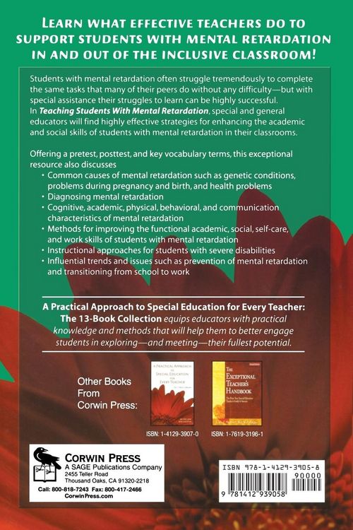 Produktbild: Teaching Students With Mental Retardation