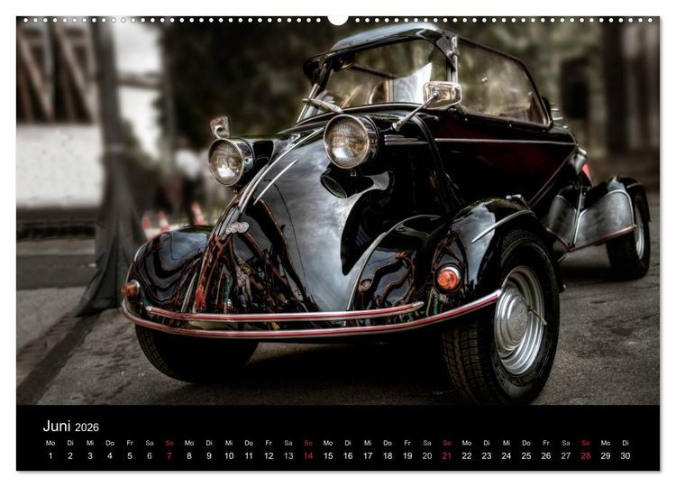 Produktbild: Faszination Oldtimer und Autolegenden (Wandkalender 2026 DIN A2 quer), CALVENDO Monatskalender