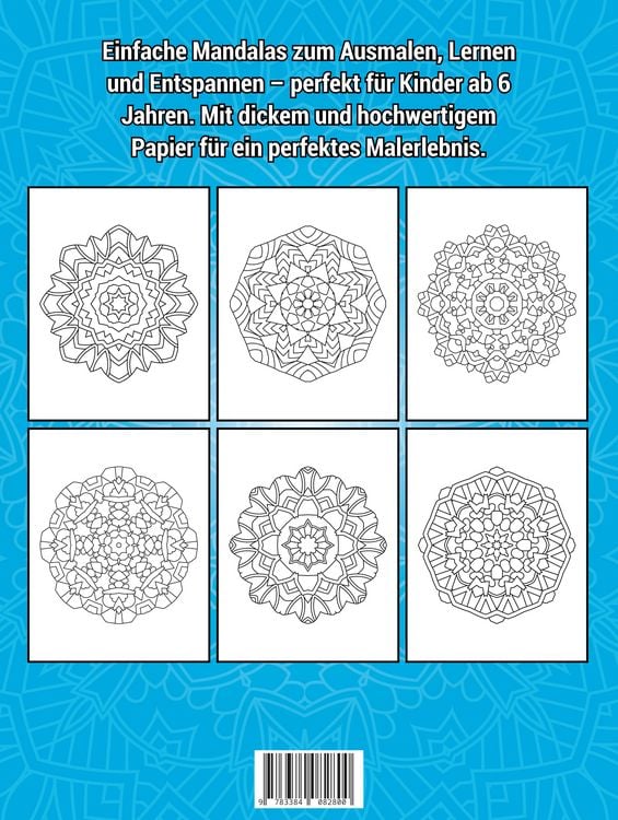 Produktbild: Mandala Malbuch f&uuml;r Kinder
