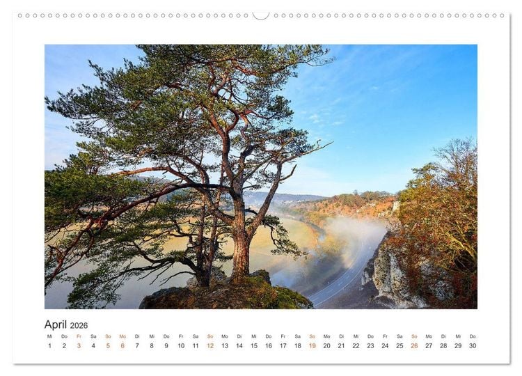 Produktbild: Erkundungen um Eichst&auml;tt (hochwertiger Premium Wandkalender 2026 DIN A2 quer), Kunstdruck in Hochglanz