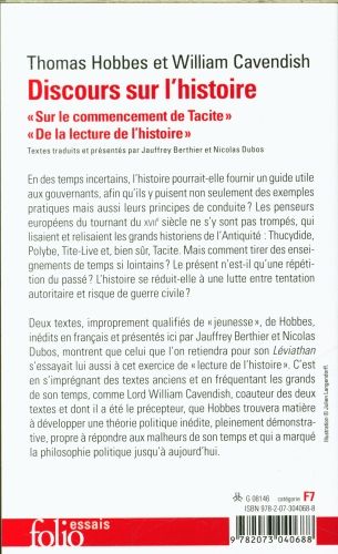 Produktbild: Discours sur l'histoire