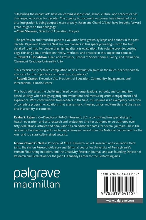 Produktbild: Arts Evaluation and Assessment