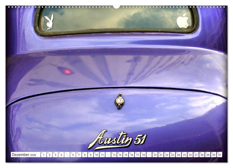 Produktbild: Austin - Eine britische Traditionsmarke (Wandkalender 2026 DIN A2 quer), CALVENDO Monatskalender