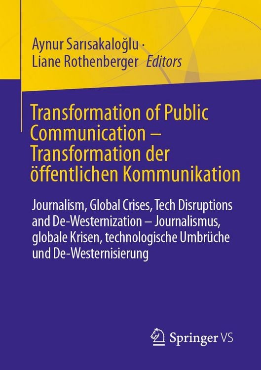 Produktbild: Transformation of Public Communication &ndash; Transformation der &ouml;ffentlichen Kommunikation