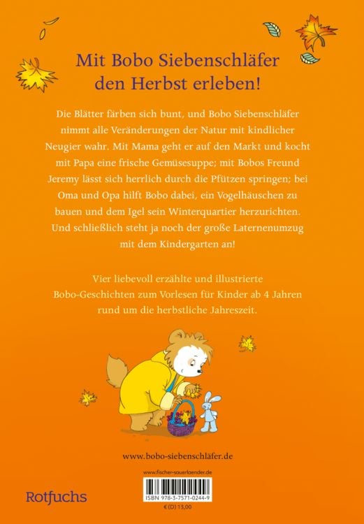 Produktbild: Bobo Siebenschl&auml;fer: So bunt ist der Herbst!