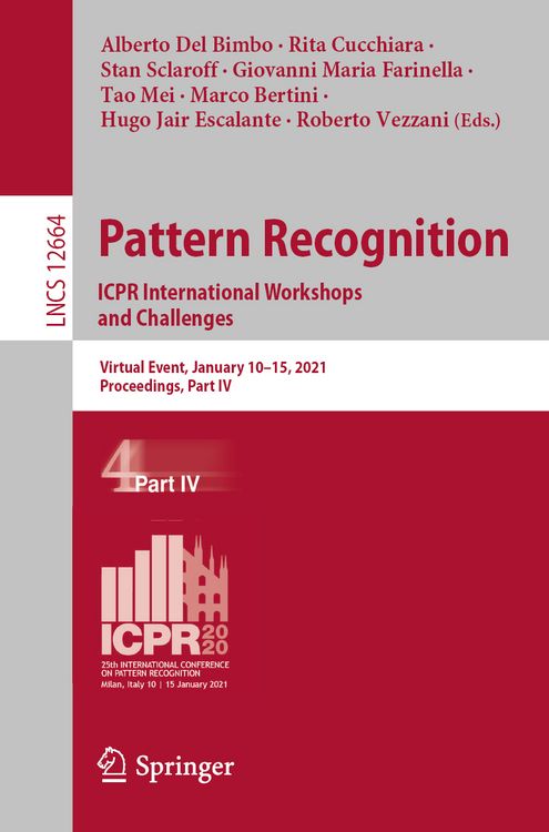 Produktbild: Pattern Recognition. ICPR International Workshops and Challenges