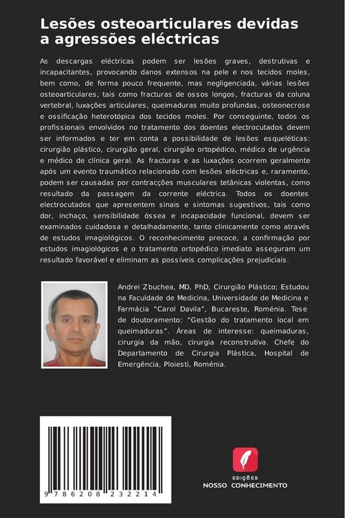 Produktbild: Les&otilde;es osteoarticulares devidas a agress&otilde;es el&eacute;ctricas