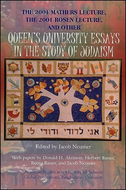 Produktbild: The 2001 Mathers Lecture 2001 Rosen Lecture, and Other Queen's University Essays in the Study of Judaism