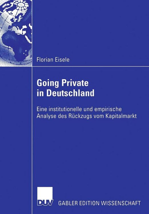 Produktbild: Going Private in Deutschland