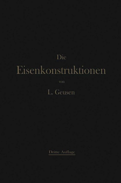 Produktbild: Die Eisenkonstruktionen