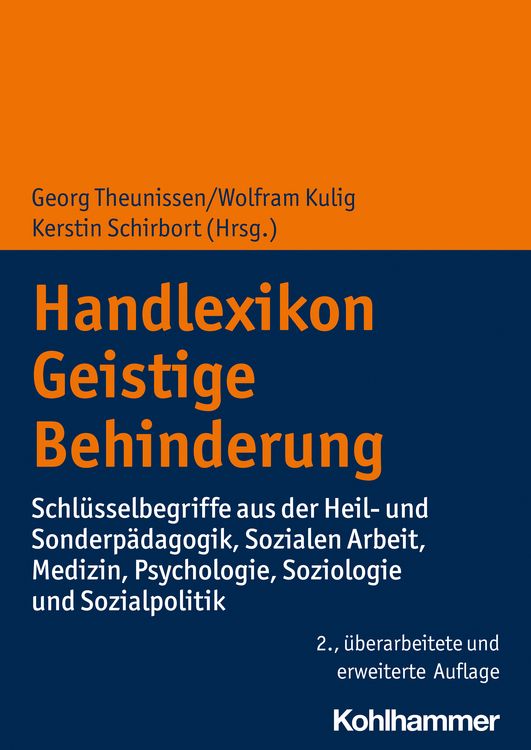 Produktbild: Handlexikon Geistige Behinderung