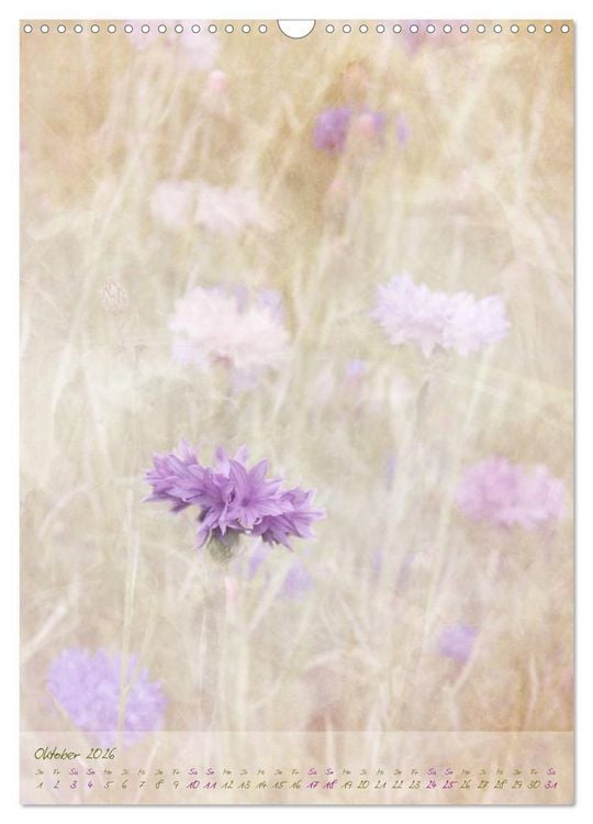 Produktbild: Vintage Flowers (Wandkalender 2026 DIN A3 hoch), CALVENDO Monatskalender