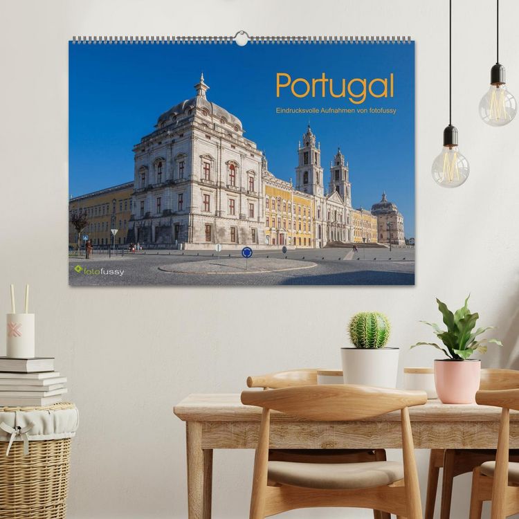 Produktbild: Portugal - Eindrucksvolle Aufnahmen von fotofussy (Wandkalender 2026 DIN A2 quer), CALVENDO Monatskalender