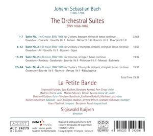 Produktbild: J.S. Bach: Orchestral Suites Bwv1066-1069