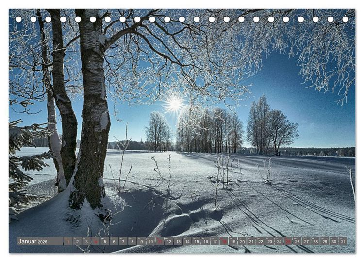 Produktbild: Vogtland - Impressionen (Tischkalender 2026 DIN A5 quer), CALVENDO Monatskalender