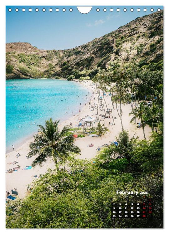 Produktbild: Beautiful Hawaii (Wall Calendar 2026 DIN A4 portrait), CALVENDO 12 Month Wall Calendar