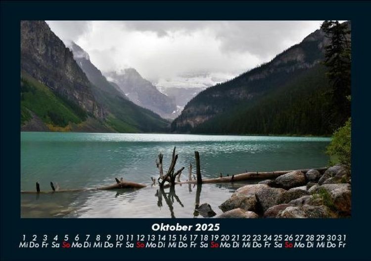 Produktbild: Landschaftskalender 2025 Fotokalender DIN A5