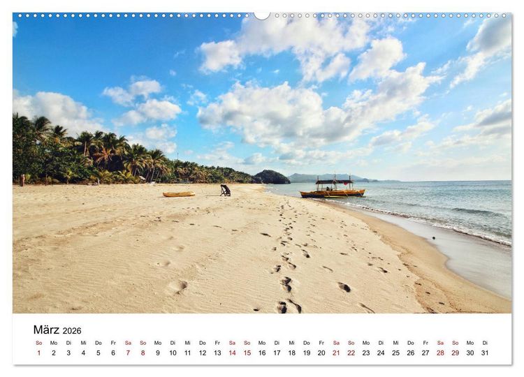 Produktbild: Philippinen - Faszinierende Inselwelten (hochwertiger Premium Wandkalender 2026 DIN A2 quer), Kunstdruck in Hochglanz