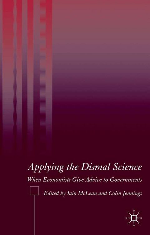 Produktbild: Applying the Dismal Science