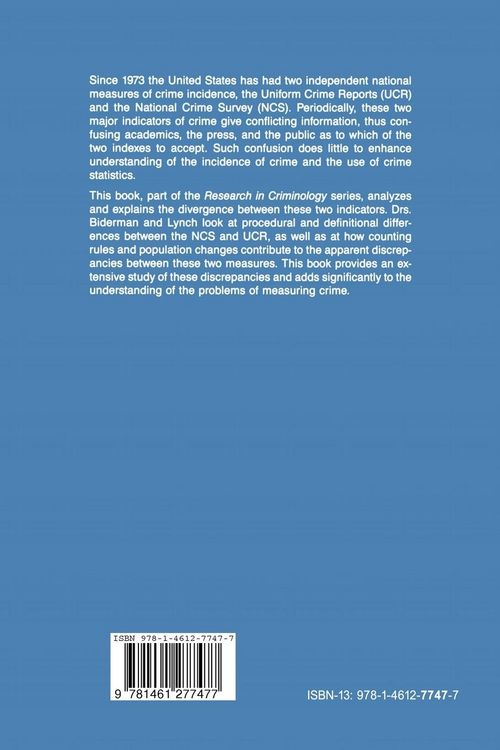 Produktbild: Understanding Crime Incidence Statistics