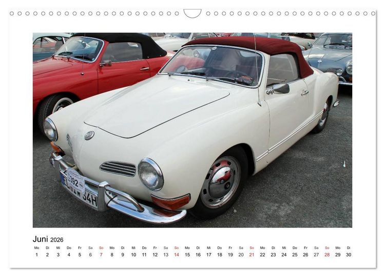 Produktbild: Eine Legende lebt, der Karmann-Ghia (Wandkalender 2026 DIN A3 quer), CALVENDO Monatskalender