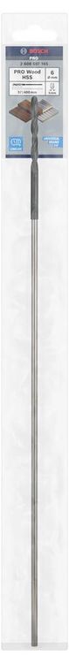 Produktbild: Bosch Accessories 2608597165 Schalungsbohrer 6 mm Gesamtl&auml;nge 400 mm Zylinderschaft 1 St.
