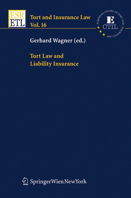 Produktbild: Tort Law and Liability Insurance