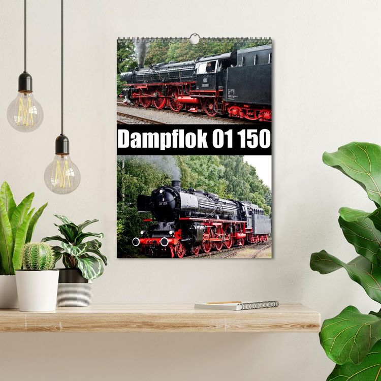 Produktbild: Dampflok 01 150 / CH-Version (Wandkalender 2026 DIN A3 hoch), CALVENDO Monatskalender