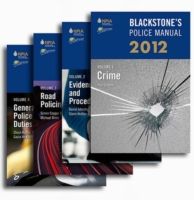 Produktbild: Blackstone's Police Manuals 2012: Four Volume Set