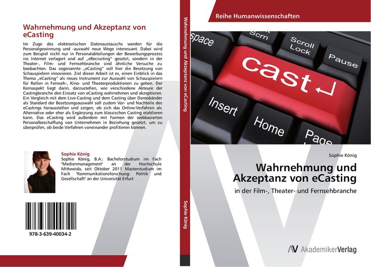 Produktbild: Wahrnehmung und Akzeptanz von eCasting