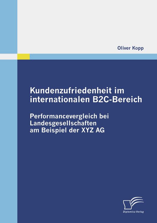 Produktbild: Kundenzufriedenheit im internationalen B2C-Bereich