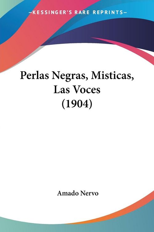 Produktbild: Perlas Negras, Misticas, Las Voces (1904)