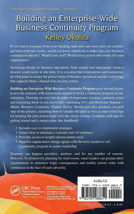 Produktbild: Building an Enterprise-Wide Business Continuity Program