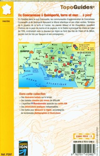 Produktbild: De Concarneau &agrave; Quimperl&eacute;, terre et mer... &agrave; pied