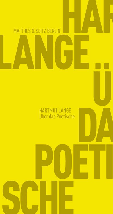 Produktbild: &Uuml;ber das Poetische