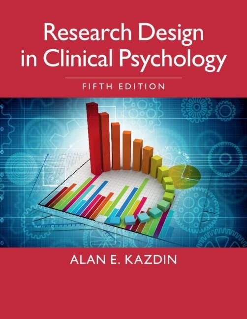 Produktbild: Research Design in Clinical Psychology