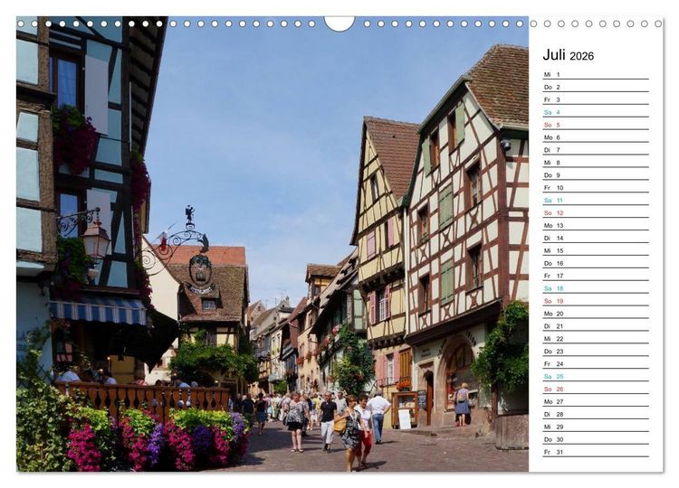 Produktbild: Traumziele in Europa (Wandkalender 2026 DIN A3 quer), CALVENDO Monatskalender