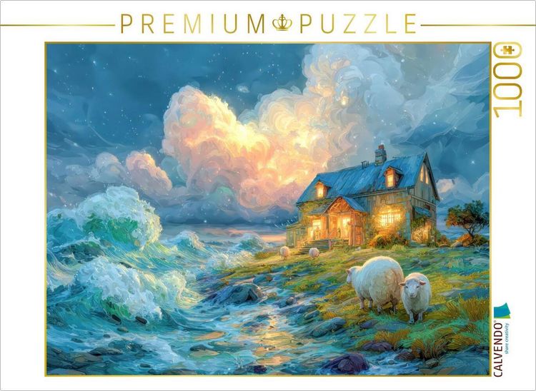 Produktbild: CALVENDO Puzzle Am Wasser | 1000 Teile Lege-Gr&ouml;&szlig;e 64x48cm Foto-Puzzle f&uuml;r gl&uuml;ckliche Stunden