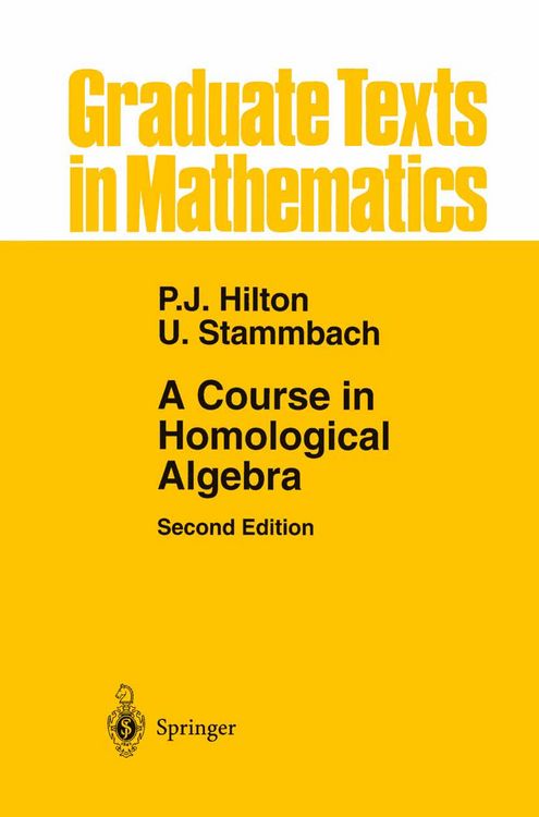 Produktbild: A Course in Homological Algebra