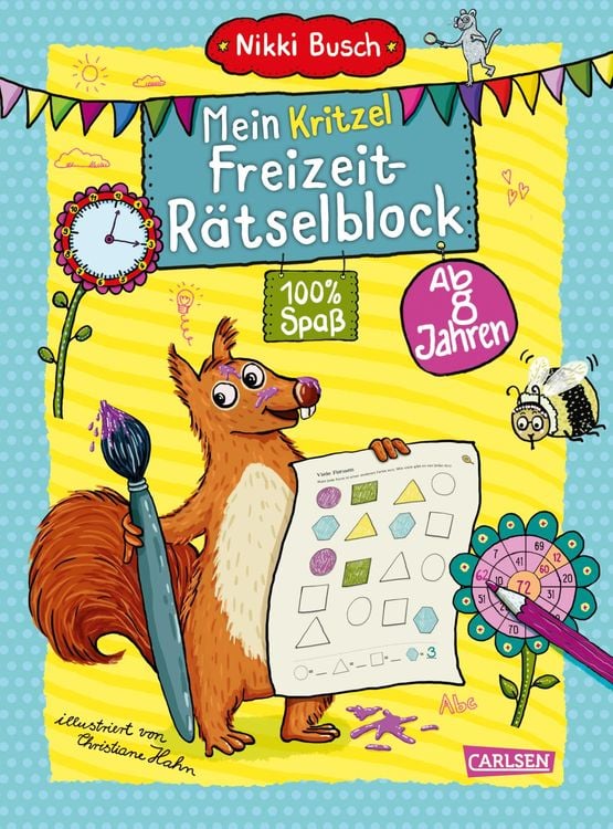 Produktbild: Mein gro&szlig;er Freizeit Kritzel- und R&auml;tselblock