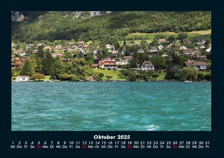 Produktbild: Seeblick 2025 Fotokalender DIN A4
