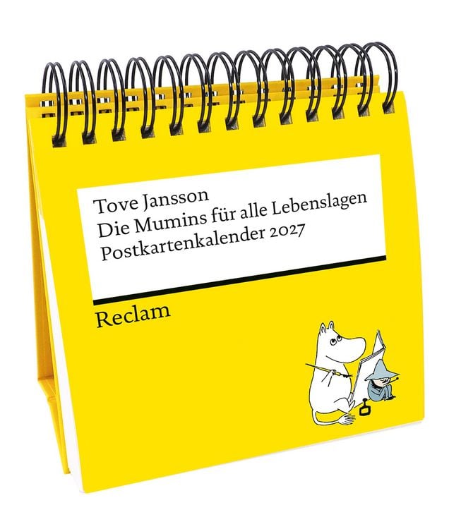 Produktbild: Die Mumins f&uuml;r alle Lebenslagen. Postkartenkalender 2027