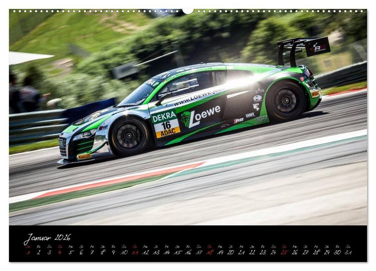 Produktbild: EMOTIONS ON THE GRID - GT Masters (hochwertiger Premium Wandkalender 2026 DIN A2 quer), Kunstdruck in Hochglanz
